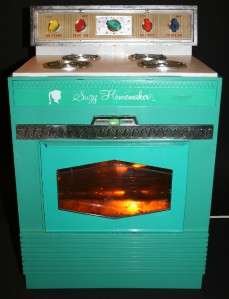 vtg 1960s working 18 Suzy Homemaker oven Topper toy deluxe reading 