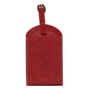  Pierre Belvedere Executive Luggage Tag, New York Red 