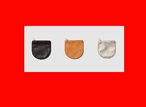 BAGGU LEATHER SMALL POUCH WALLET COIN PURSE BAG  