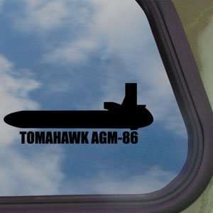  TOMAHAWK AGM 86 Black Decal Military Soldier Car Sticker 