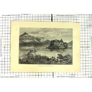  Antique Print Ben Lomond Inveruglas Isle Scotland