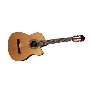  Lucero LC200CE Cutaway Acoustic Electric Classical Guitar 