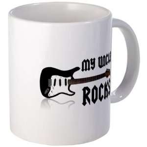 My Uncle Rocks. Guitar Mug by 