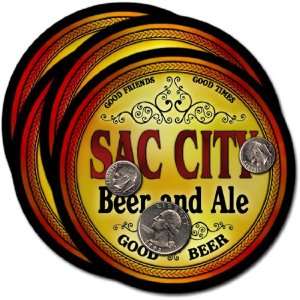  Sac City, IA Beer & Ale Coasters   4pk 