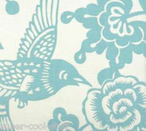 DSO145 Thomas Paul Modern Bird Wood Cut Cotton Fabric  