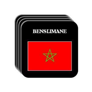  Morocco   BENSLIMANE Set of 4 Mini Mousepad Coasters 