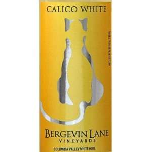  2009 Bergevin Lane Calico White 750ml Grocery & Gourmet 
