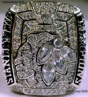 Chicago Blackhawks 2010 Stanley Cup Hockey Championship Ring Toews 