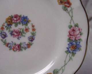 HAVILAND china ROSE MARIE NY pattern BREAD Plate  