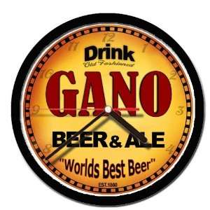  GANO beer and ale cerveza wall clock 