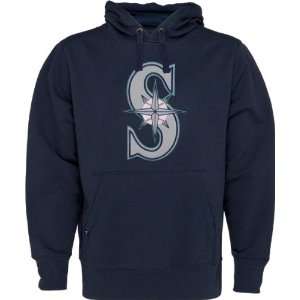  Seattle Mariners Navy Signature Hooded Sweatshirt Sports 