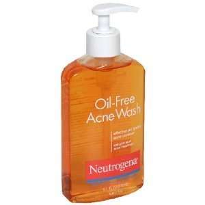  of 2) Neutrogena Oil Free Acne Wash, 9.1 Ounce Pump Bottles Beauty