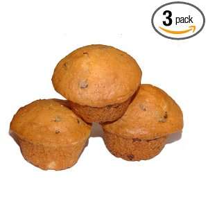 Gluten Free Chocolate Chip Muffins, 13 Oz   6 Muffin Packs, (3 Packs 