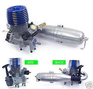 Kyosho Inferno MP 9 MP9 2.8 Blue Head Engine+Pipe New  