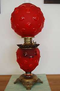   THE WIND GWTW OLD ANTIQUE OIL KEROSENE VICTORIAN BANQUET PARLOR LAMP