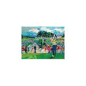  AUGUSTA GOLF by Leroy Neiman, Signed Serigraph Everything 