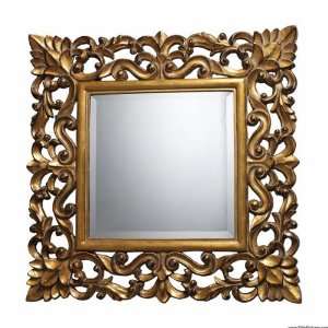   DM1929 Barrets Mirror in Beaufort Gold Beaufort Gold