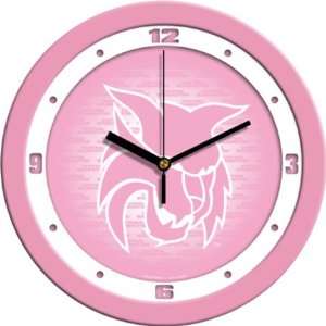  Central Washington Wildcats 12 Pink Wall Clock Sports 