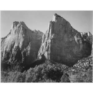   Court of the Patriarchs, Zion National Park Utah 30.5 X 24 Everything