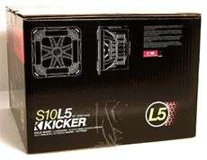 Kicker S10L5 4 10 Solo Baric L5 Car Subwoofers 1,800 Watts Square 