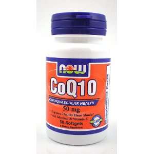  Now Coq10 50 Mg Cardiovascular Health 50 Gel Caps Health 