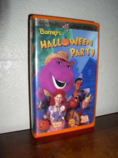 Barney   Barneys Halloween Party (VHS, 1998) 045986020246  
