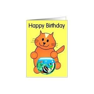  Happy Birthday Fat Cat Card Toys & Games