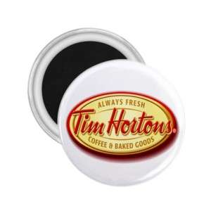 New List TIM HORTONS COFFEE  New Logo Magnet 2.25  
