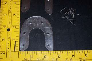 Metal Horseshoe Heel Plates (Taps) sz 5 6  
