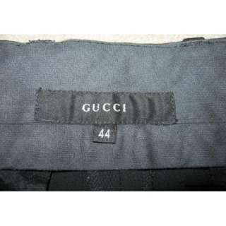 Gucci $695 Mens Black Business Stretch Business Pants W 32 L 30 