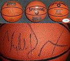 HOF Clyde Drexler Signed NBA Basketball JSA COA Rockets