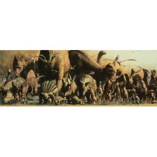 Safari LTD Dinosaur   Laminated Rolled and Tubed Poster
