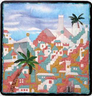 HAPPY VILLAGES Collage Quilt Projects Eckmeier NEW BOOK  