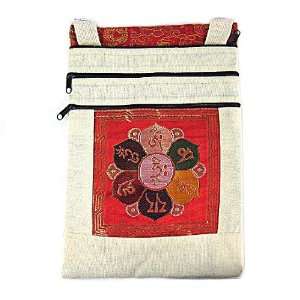   MANI PADME HUM Cotton Canvas Bag ~ Tibetan Buddhism