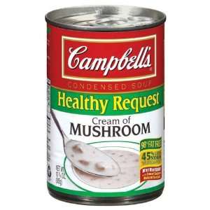 Campbells Healthy Request Condensed Soup Cream of Mushroom   24 Pack 