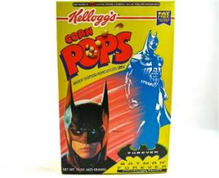 1995 Complete Set Batman Forever Corn Pops Cereal Boxes  