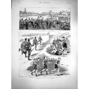   1877 Military Athletics Chatham Egg Ladle Three Legged