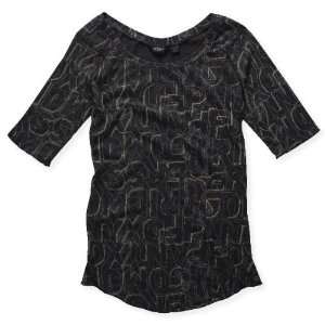  FOX SUNSET TOP THRASHED BLACK M