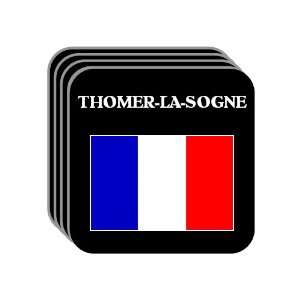  France   THOMER LA SOGNE Set of 4 Mini Mousepad Coasters 