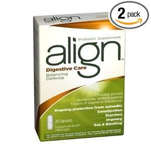 Align Daily Probiotic Supplement 28/Box (PACK OF 2 