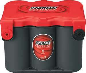 Optima 9078 109 Redtop 12 Volt Battery JEGS  