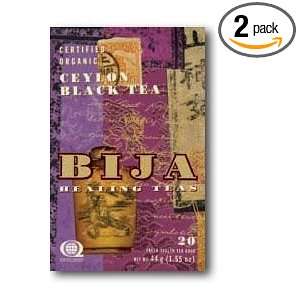  Bija Imperial Black Tea 20 Teabags (Pack of 2) Health 