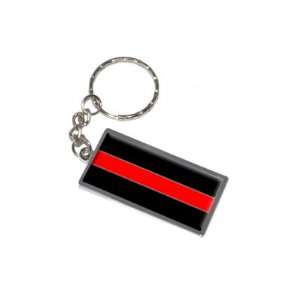  Thin Red Line   Firemen   New Keychain Ring Automotive