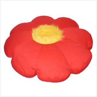 Elite Kids Plush Collection Flower Floor Pillow Bean Bag  