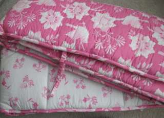   KIDS baby CRIB BUMPER pad Meghan Pink Toile Flowers NEW in PKG  