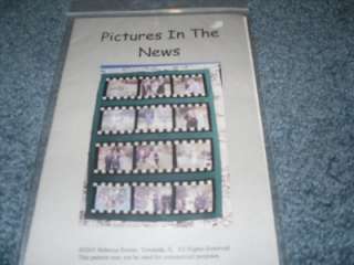 PICTURES IN THE NEWS QUILT PATTERN  2001 REBECCA BOLINE  