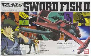 Cowboy Bebop Swordfish II 1/72 Spec Model Kit Bandai  