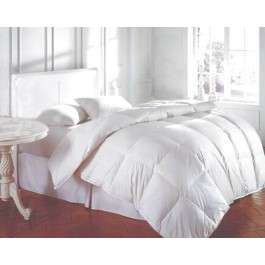 Bedding Twin White Feather Down Bed Comforter 39 Oz  