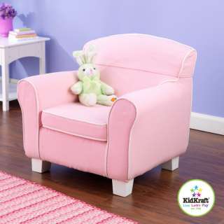   Chair KidKraft Childrens Furniture Girls Bedroom White Piping  