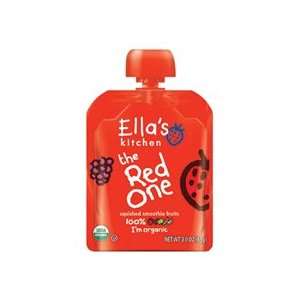  Ellas Kitchen Inc, Organic Smoothie Fruits Red One, 7/3.0 